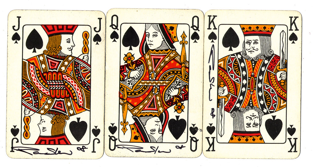 jack-queen-king-backs, black/ white fear series on Spades s…